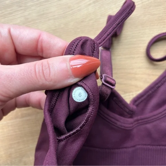 lululemon Deep Purple Bra - Picture 5 of 5